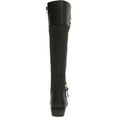 thumbnail image 3 of Karen Scott Womens Deliee 2 Faux Leather Riding Boots Black 10 Medium (B,M), 3 of 3