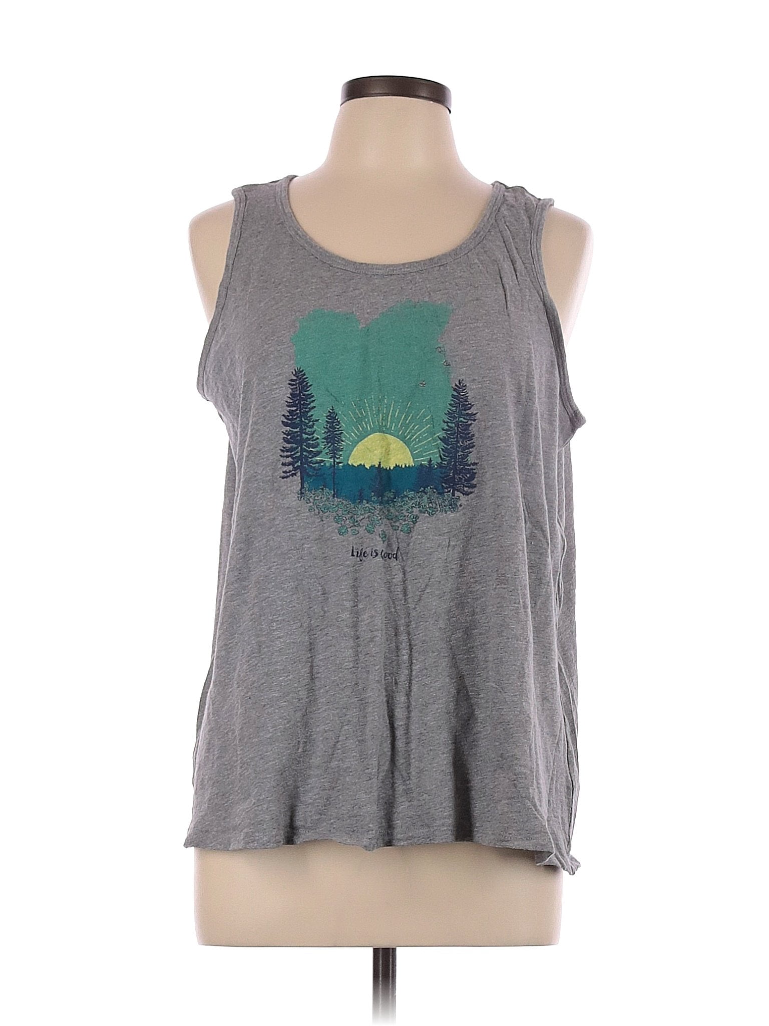 L Sleeveless T-Shirt 