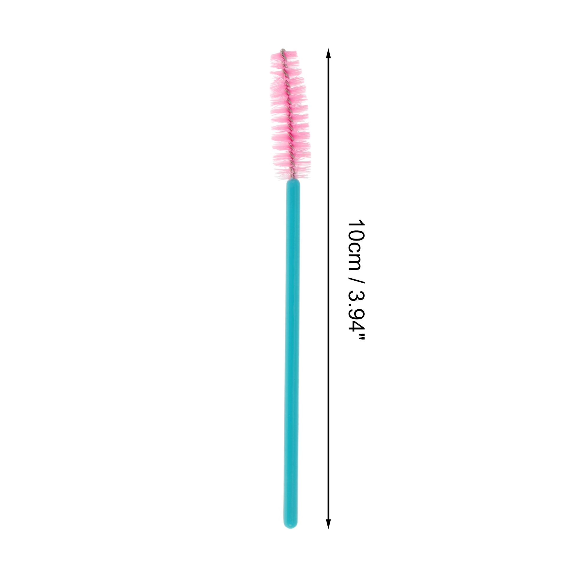 Unique Bargains Convenient Eyebrows Brushes for Travel 50 Pcs Blue, Pink