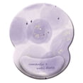 thumbnail image 1 of Alfombrilla de ratón con gel de apoyo para la muñeca para descanso, comodidad en ordenadores, portátiles, alivio del dolor con base de goma antideslizante, 1 of 7