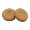 thumbnail image 1 of Oreillettes Universelles d'Isolation du Bruit Coussin en Cuir Manchon Protection Auditive Rond Maille Fine Remplacement de l'Éponge pour AKG Y40 Y45BT Casque Brun, 1 of 7