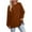 Brown, variant on Womens Blouse Corduroy Long Sleeve Tops for Women Loose Fit Knitted Ribbed Shirts Lightweight Tunic Tops Today Brown,L