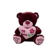 thumbnail image 1 of Oso De Peluche Morado Corazon Te Amo Regalo De San Valentin, 1 of 4