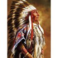 thumbnail image 1 of Diamond Painting 5D DIY Full Round Drill Indians Decoración del hogar (GS3564), 1 of 9