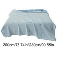 thumbnail image 3 of WRXMIJNHGSA Four Pieces Beddings Under $40 Home & Garden Four-Piece Set Solid Color A Class Summer Quilt Cool Washable & Skin Friendly For Air Conditioned Rooms200*230, 3 of 9