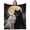 Wolf, variant on Moon Black White Wolf Blanket Gifts for Women Men Adults Wolf Lovers Soft Cozy Amber Eyes Wolfs Throw Blankets for Home Bedding Decor Birthday Gifts 50×40 Inch