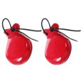 thumbnail image 2 of Miangastore 2pcs Wooden Castanets Percussion Instrument Percussion Castanets Musical Instruments, 2 of 9