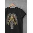 thumbnail image 5 of Old Glory Juniors Steampunk Mechanical Skeleton Costume Short Sleeve T Shirt, 5 of 6
