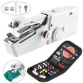 thumbnail image 2 of Mini Sewing Machine, Mini Hand Sewing Machine Portable Electric Handheld Sewing Machine Faster Handy Suitable for Clothing Fabric Curtain Diy Household And Travel Use, 2 of 9