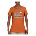 thumbnail image 2 of Wild Bobby, Sometimes It's A Fish Other Times It's A Buzz, Fishing, Women Graphic Tee, Orange, XX-Large, 2 of 4