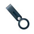 thumbnail image 2 of Tracker Cover Keychain Tracker Protector de cuero Key Finder Guard Case Reemplazo para AirTag, Azul Vogacara EL002353-02, 2 of 2