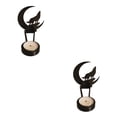 thumbnail image 2 of Transemion Stainless Steel Classic Pattern Candle Holders With Vivid Images For Halloween Decor Spooky L 2Set, 2 of 6