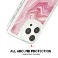 thumbnail image 5 of for iPhone 14 Plus Clear Case, Luxury Elegant Pattern Shockproof Slim Fit Soft TPU Cover Transparent Anti-Scratch Protective Anti-fall Back Phone Case for iPhone 14 Plus, K, 5 of 11