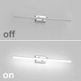 thumbnail image 5 of 40 inch Modern LED Vanity Lights Adjustable Bathroom Light Fixtures Over Mirror Chrome Vanity Lighting 5500K, 5 of 8