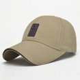 thumbnail image 4 of Gorra de béisbol deportiva Minnieouse de algodón color beige obscuro para hombre ajustable, 4 of 6
