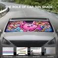 thumbnail image 5 of Kirby Star Allies Poster Car Windshield Sunshade Umbrella Foldable Reflective Sun Visor Front Window Cover Protector Accessories, 5 of 8