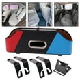 thumbnail image 4 of Car Seat Back Organizer Tissue Holder Cup Holder Vehicles Interior Accessories Storing Paper Towels Road Trips Backseat Storage E, 4 of 6
