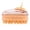 Orange, variant on Flea & Tick Shampoo Grooming Brush for Dogs & Cats, No-Tears Pet Bath Tool with Soft Abs Bristles, Removes Loose Fur & Dander, Hand-Held Comfort Grip for Indoor & Outdoor Pets, 1 Cat Bath Brush