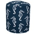 thumbnail image 1 of Majestic Home 85907239033 Petit Pouf de Cheval de Mer Marine, 1 of 5
