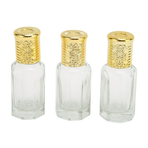 Refillable Perfume Bottle,3pcs Refillable Perfume Bottle Clear Glass Perfume Bottles Refillable Empty Perfume Bottle Exquisite Design