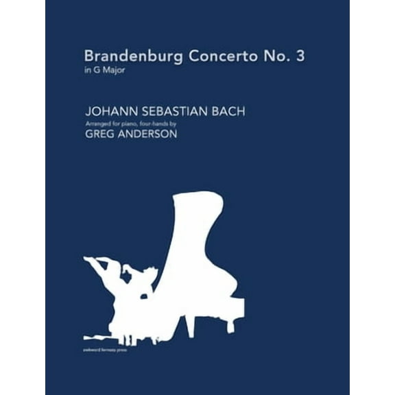Brandenburg Concerto No. 3 in G major (arranged for piano, four-hands) -- Johann Sebastian Bach