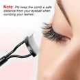 thumbnail image 6 of SIEYIO Eyelash Separator Eyelash Comb Mascara Brush Eyelash Brush Separator with Cover, 6 of 17