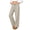 5631-KHAKI, variant on Temofon Fleece Lined Sweatpants for Women Wide Leg Cotton Thick Women Sweatpant Casual Baggy Gray Pants with Pockets L