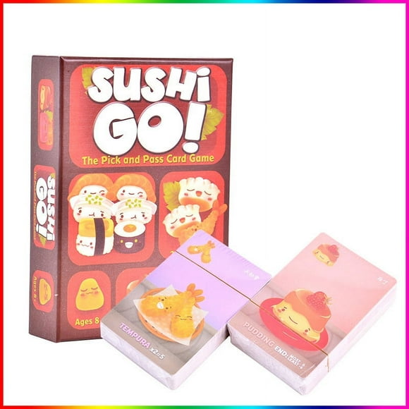 Children's parent-child sushi dog board game sushi go children's party cooperation table game cards