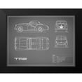 thumbnail image 2 of Rogan, Mark 18x15 Black Modern Framed Museum Art Print Titled - Triumph TR2-Grey, 2 of 5