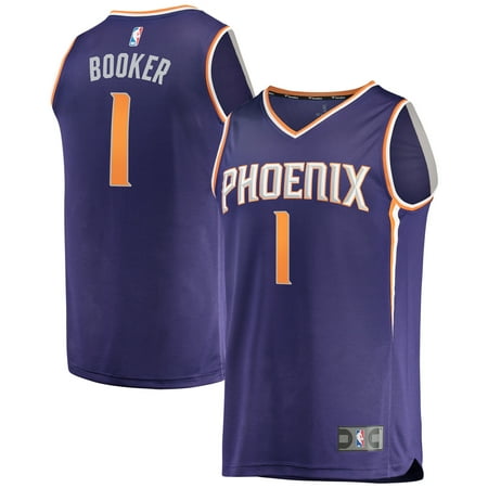 Phoenix Suns Jersey - Devin Booker Phoenix Suns Fanatics Branded Youth Fast Break Replica Jersey Purple - Icon Edition