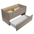 thumbnail image 6 of Cutler Kitchen and Bath Silhouette 36" Wood/Marble Bathroom Vanity in Aria Oak, 6 of 6
