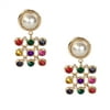 Jewelry Collection Delta Statement Drop Earrings, Gold