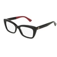 thumbnail image 6 of GUCCI GG0165O 003 Cat Eye Black Demo Lens 51 mm Women's Eyeglasses, 6 of 6