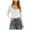 White, variant on larppty Womens Long Sleeve Henley Shirts Sexy Tops Slim Fit Stretchy T-Shirt Trendy Outfits Fall Clothes Streetwear (White, M)