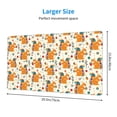 thumbnail image 2 of Cauagu Squirrel With Colorful Tail for Large Mouse Pad,XXL Extended Gaming Mouse Mat Long Extended Desk Mat Big Desk Pad Mat(16 x 29.5in) for Work/Game/Office/Home, 2 of 8