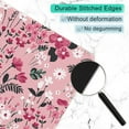 thumbnail image 4 of Desk Pad, Mouse Pad,Office Desk Mat with Stitched Edges Non-Slip Waterproof, Easy Clean Desk Table Protector, Laptop Desk Writing Mat 35.4" x 15.7", Pink Floral, 4 of 5