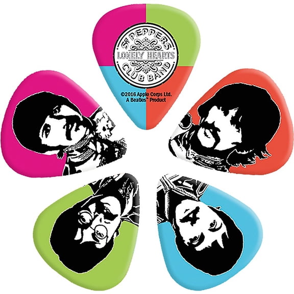 D'Addario Planet Waves Sgt. Pepper's Lonely Hearts Club Band 50th Anniversary Guitar Picks .70 mm 10 Pack