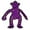 Purple, variant on Tuffy Zoo Monkey Durable Plush Squeaky Dog Toy
