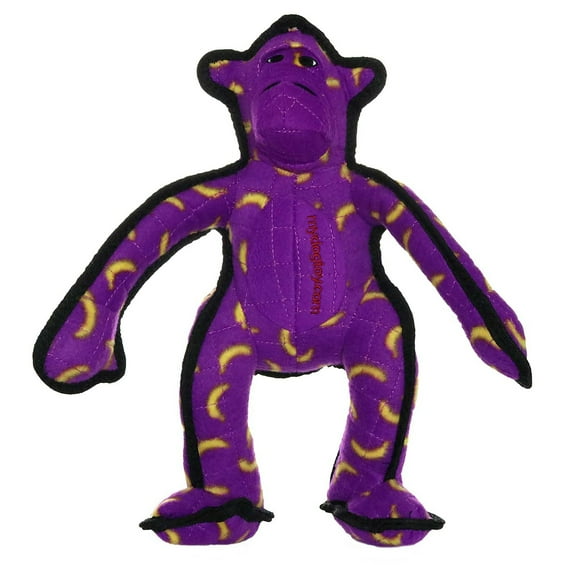 Tuffy Zoo Monkey Durable Plush Squeaky Dog Toy