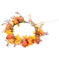 thumbnail image 1 of Tocado de rosa de girasol, tocado decorativo de flores, corona de flores, tocado floral, 1 of 5