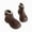 A65-Brown, variant on Children Lace Ankle Boots Little Girls Soft Soled Boots Winter Casual Shoes