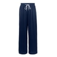 thumbnail image 5 of Staki Cute Pants for Teen Girls Girls Sweatpants Athletic Joggers with Drawstring Waist and Pockets, Great for Teen Girls(Navy,12-13 Years), 5 of 9