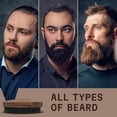 thumbnail image 6 of Striking Viking Beard Brush for Men – Boar Bristle, Beech Wood Handle, Natural Grooming Brush, 6 of 8