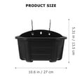 thumbnail image 2 of Shuliwen Standing Planter Hanging Flower Pot Set for Indoor/Outdoor Decoration, 2 of 10