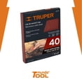 thumbnail image 2 of Lija de esmeril roja, grano 40 Truper Truper LIMER-40, 2 of 4