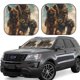 thumbnail image 1 of Balery desert Man Shepherd Dog Parasol para parabrisas de coche de 2 piezas | Parasol plegable para parabrisas delantero de coche para la mayoría de sedanes-Medium, 1 of 6