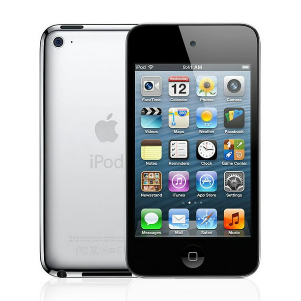 MP - Apple iPod touch 4th Generation 16GB Wi-Fi 3.5&quot; Touchscreen &amp; Dual Cameras Black - Walmart.com