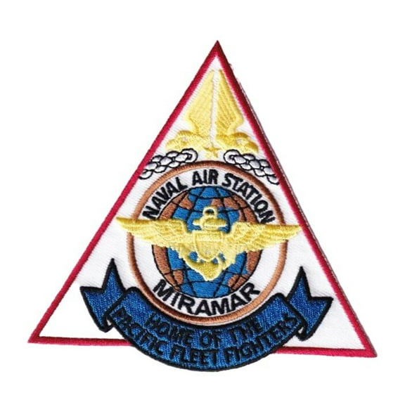 Nas Miramar TopGun Patch – Plastic Backing/Sew On