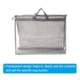 thumbnail image 3 of Unique Bargains Handbag Dust Bags Clear Storage Organizer Dustproof Cover Light Gray XL, 3 of 5
