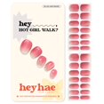 thumbnail image 1 of Heyhae Tiras de uñas de gel semicuradas | Envolturas de uñas de gel curadas al sol, no necesita lámpara LED, fácil de aplicar y quitar | Incluye 28 tiras, 1 almohadilla de preparación, 1 lima de uñas, 1 of 5